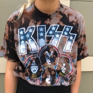 KISS tie dye T-shirt